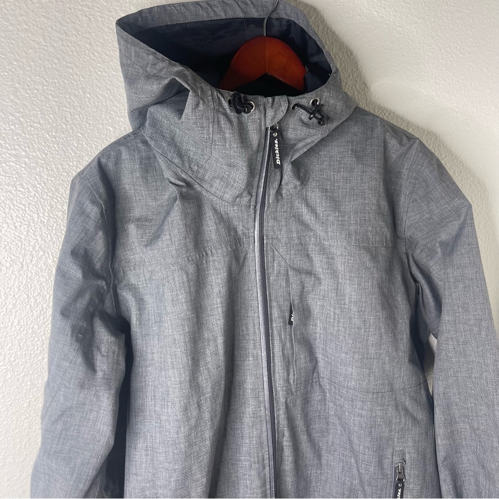 Dickies Men's Size Large Mid Weight Charcoal Windbreaker Jacket - Picture 4 of 14